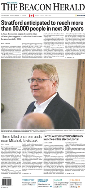 Cover of The Beacon Herald