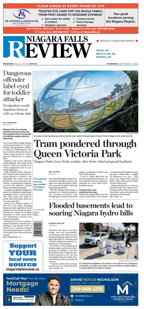 Cover of The Niagara Falls Review