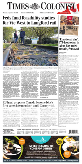 Cover of Times Colonist
