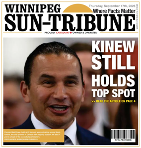 Cover of Winnipeg Sun
