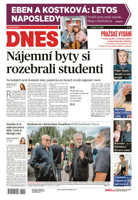Cover of Dnes Prague Edition