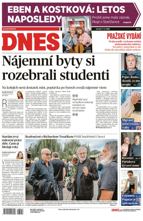 Cover of MF DNES