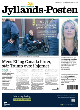 Cover of Jyllands-Posten