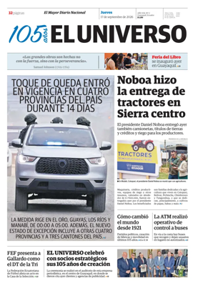 Cover of El Universo