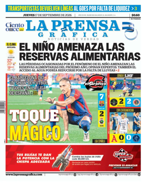 Cover of La Prensa Grafica