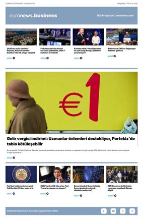 Cover of Euronews Business (Turkish) Compiled Editions
