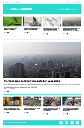 Cover of Euronews Health (English) Compiled Edition