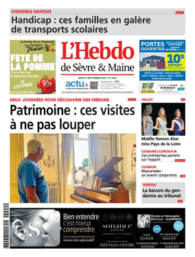 Cover of L'Hebdo de Sevre et Maine