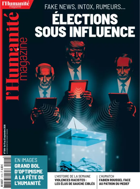 Cover of L'HUMANITE MAGAZINE