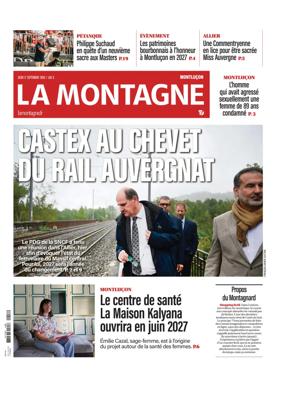 Cover of La Montagne (Montlucon)