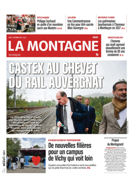 Cover of La Montagne (Vichy)
