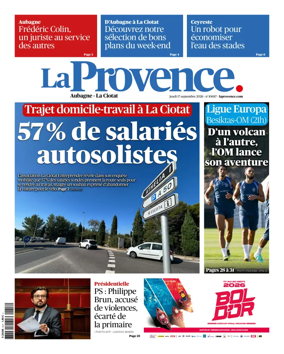 Cover of La Provence Aubagne-La Ciotat