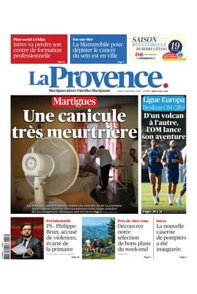 Cover of La Provence Martigues-Istres-Vitrolles-Marignane