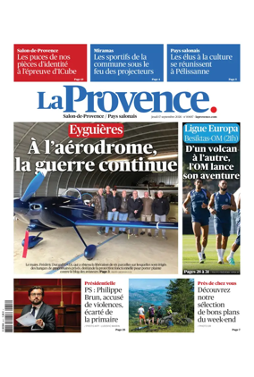 Cover of La Provence Salon-de-Provence / Pays salonais