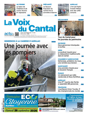 Cover of La Voix du Cantal