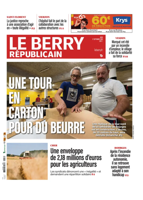 Cover of Le Berry Republicain