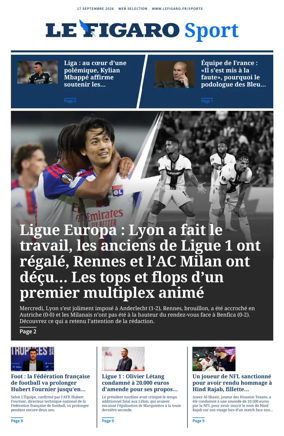 Cover of Le Figaro Sport