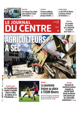 Cover of Le Journal du Centre