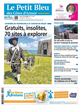 Cover of Le Petit Bleu