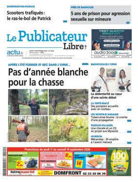 Cover of Le Publicateur Libre
