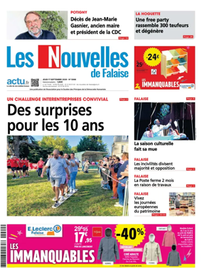 Cover of Les Nouvelles de Falaise