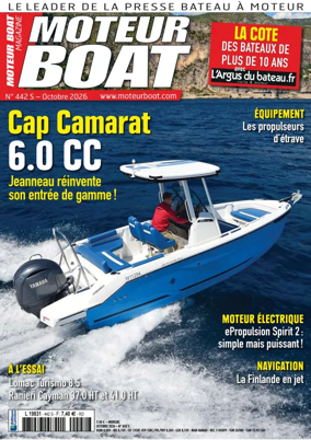 Cover of Moteur Boat Magazine