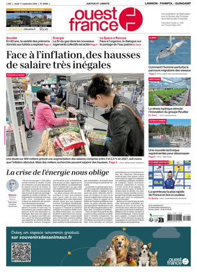 Cover of Ouest-France (Lannion / Paimpol / Guingamp)