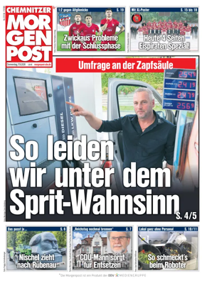 Cover of Chemnitzer Morgenpost
