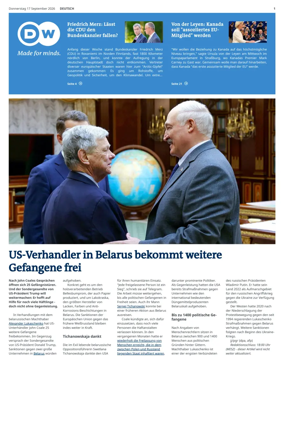 Cover of Deutsche Welle (German edition)