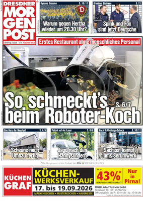 Cover of Dresdner Morgenpost