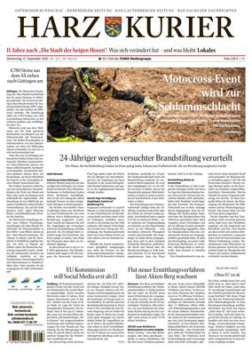 Cover of Harz Kurier