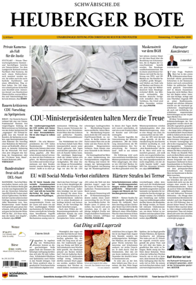 Cover of Heuberger Bote