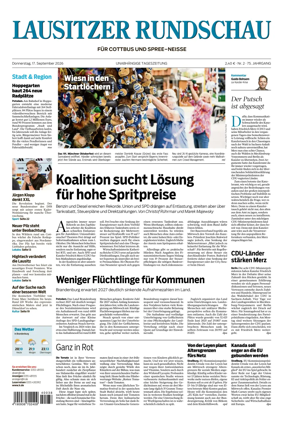 Cover of Lausitzer Rundschau