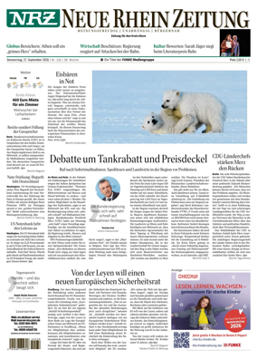 Cover of Neue Rhein Zeitung (Emmerich and Kleve)