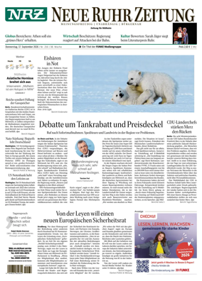 Cover of Neue Rhein Zeitung (Mulheim an der Ruhr)