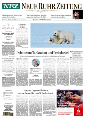 Cover of Neue Rhein Zeitung (Oberhausen)