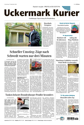 Cover of Prenzlauer Zeitung