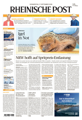 Cover of Rheinische Post Krefeld Kempen