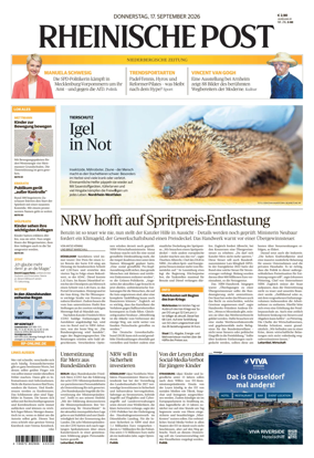 Cover of Rheinische Post Mettmann
