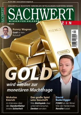 Cover of Sachwert Magazin