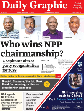 Cover of Daily Graphic