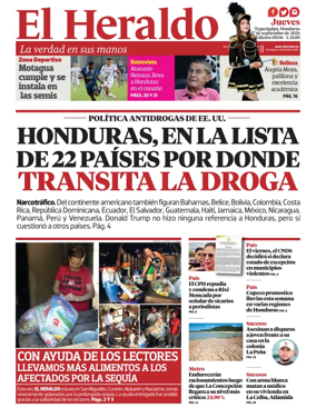 Cover of Diario El Heraldo