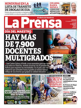 Cover of Diario La Prensa