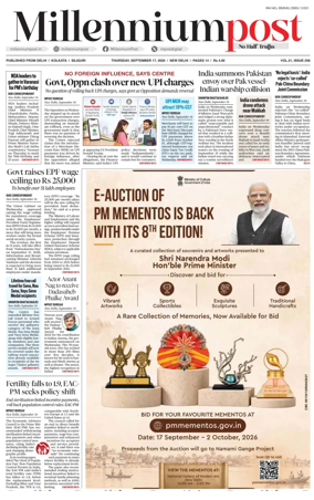 Cover of Millennium Post