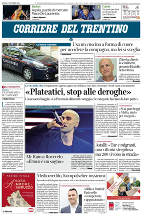Cover of Corriere del Trentino