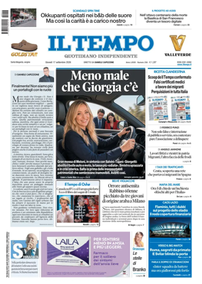 Cover of Il Tempo (Nazionale)