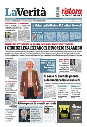 Cover of La Verita (Italia)