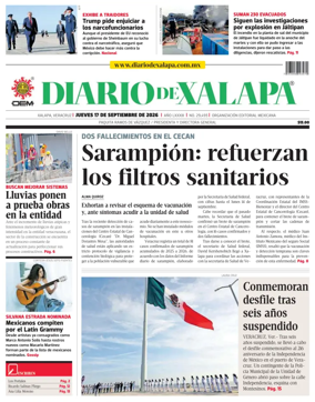 Cover of Diario de Xalapa