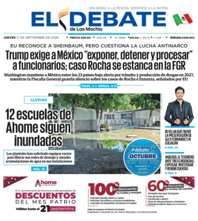 Cover of El Debate de Los Mochis
