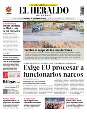 Cover of El Heraldo de Juarez